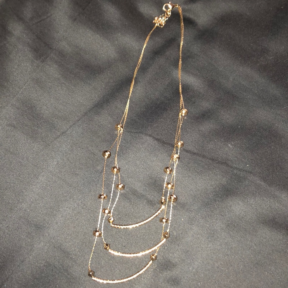 Gold necklace. Never worn.